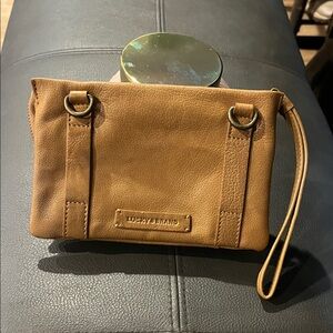 Lucky Brand Leather Wristlet Wallet